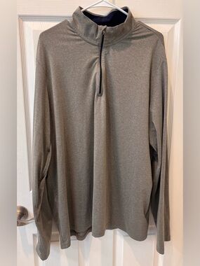 Ralph Lauren Polo Lightweight Quarter-Zip Pullover - Heather Gray